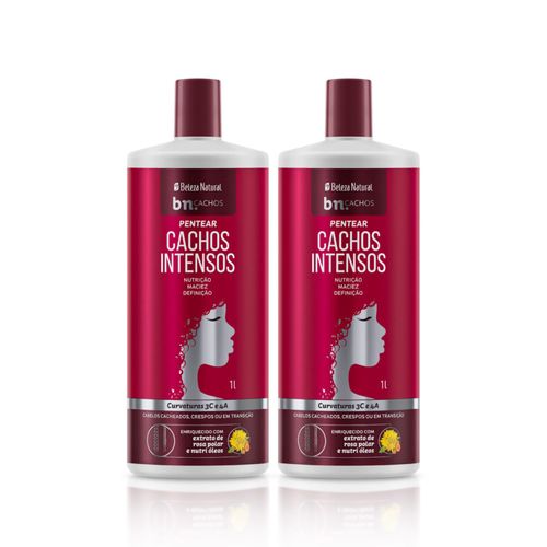 Kit Creme de Pentear Cachos Intensos 1l (2 itens) | bn.Cachos Kit Creme de Pentear Cachos Intensos 1l (2 itens) | bn.Cachos
